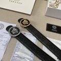 Versace Medusa Biggie leather belt buy Men Women Shop cheap luxury design buckle