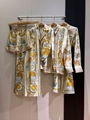 Dolce & Gabbana Majolica-Print Maxi Dress intricate patterns bright colours dg