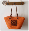 LOEWE x Paula's Ibiza Medium Woven Anagram Basket Bag women handbag luxury brand