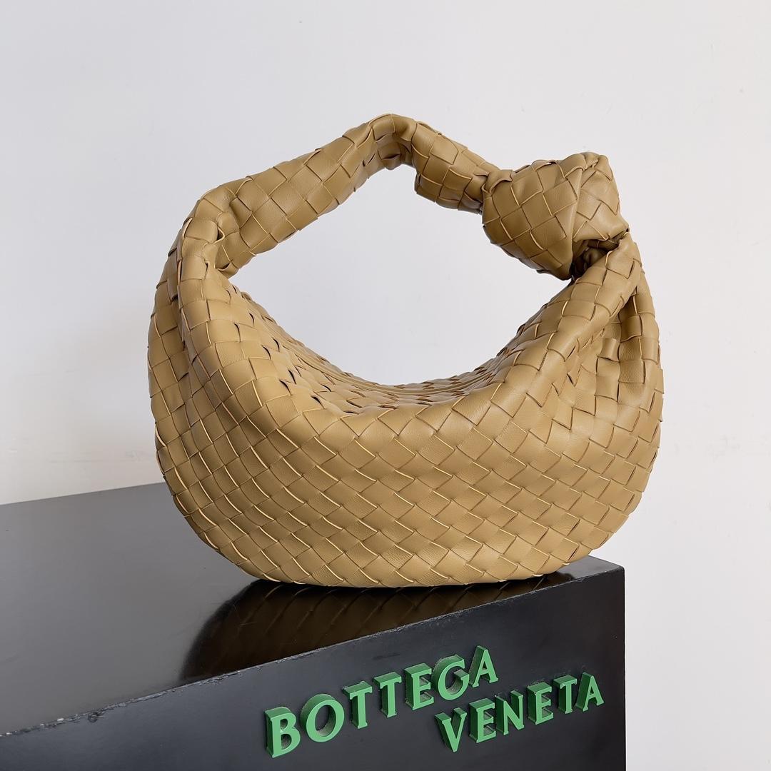 Bottega Veneta Candy Jodie Bag Knotted Intrecciato woven grained lambskin top handle tote handbag
