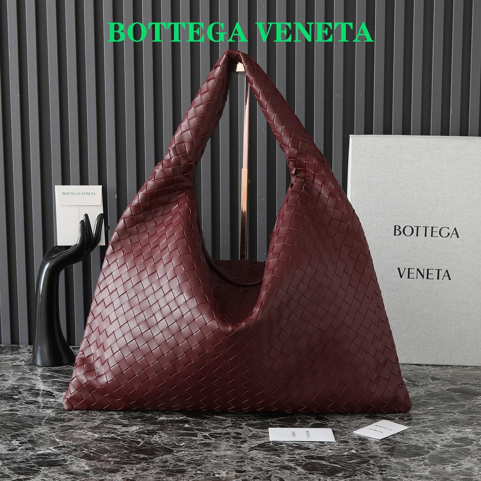 Bottega Veneta Hop Large Denim And Leather Tote Bag Intrecciato woven handbag