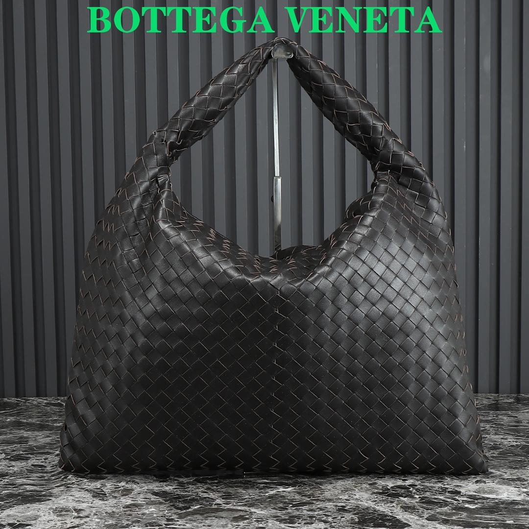 Bottega Veneta Hop Large Denim And Leather Tote Bag Intrecciato woven handbag