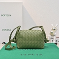Bottega Veneta Loop Mini leather camera bag intrecciato weave woven knotted handbag