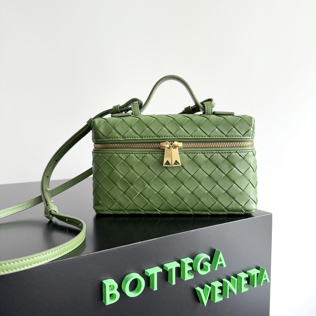 Bottega Veneta Loop Mini leather camera bag intrecciato weave woven knotted handbag