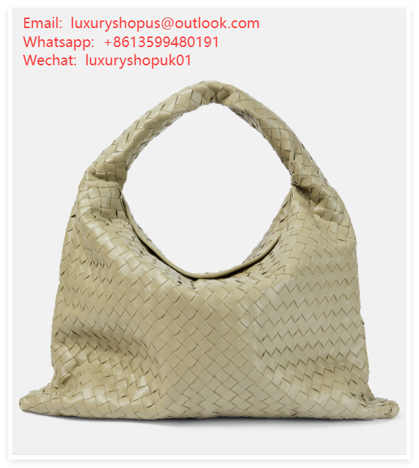 Bottega Veneta Hop Intrecciato Large leather tote bag shop design handbag cheap 