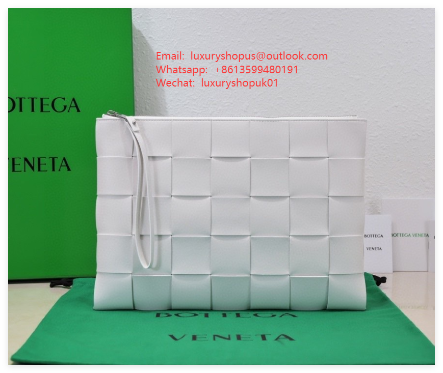 Bottega Veneta Intreccio leather slender pouch Intreccio weave purse wallet bags