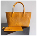 Bottega Veneta Cabat Small intrecciato woven nappa leather tote proportioned bag 
