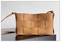Bottega Veneta Cassette Shoulder Bag Intreccio woven calfskin shoulder bag Knot 