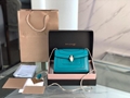 Bvlgari Leather Serpenti Forever Shoulder Bag snake promises Ladies handbag sale