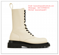 Bottega Veneta Lug Lace-Up Boot Military Calf Women Men luxury fashion design BV