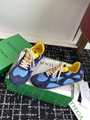 Bottega Veneta Orbit Flash suede-trimmed sneakers low-top Men Women luxury shoes