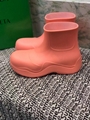 Bottega Veneta Puddle rubber ankle boots biodegradable platform Men Women shoes 
