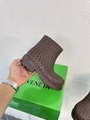 Bottega Veneta Black Fireman Boots Intrecciato Ankle-high biodegradable rubber Block heel shoes
