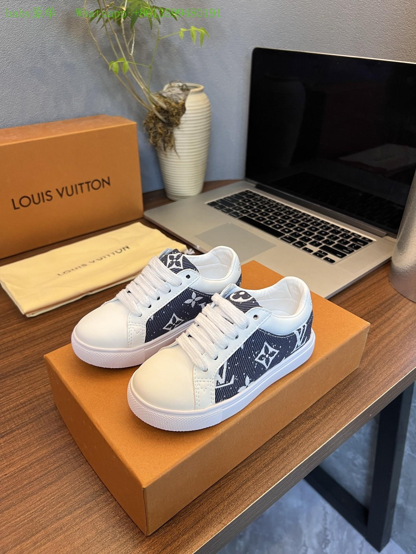 Buy Kids Louis Vuitton Sneakers Children Trainers youth sneaker Boy Girls luxury