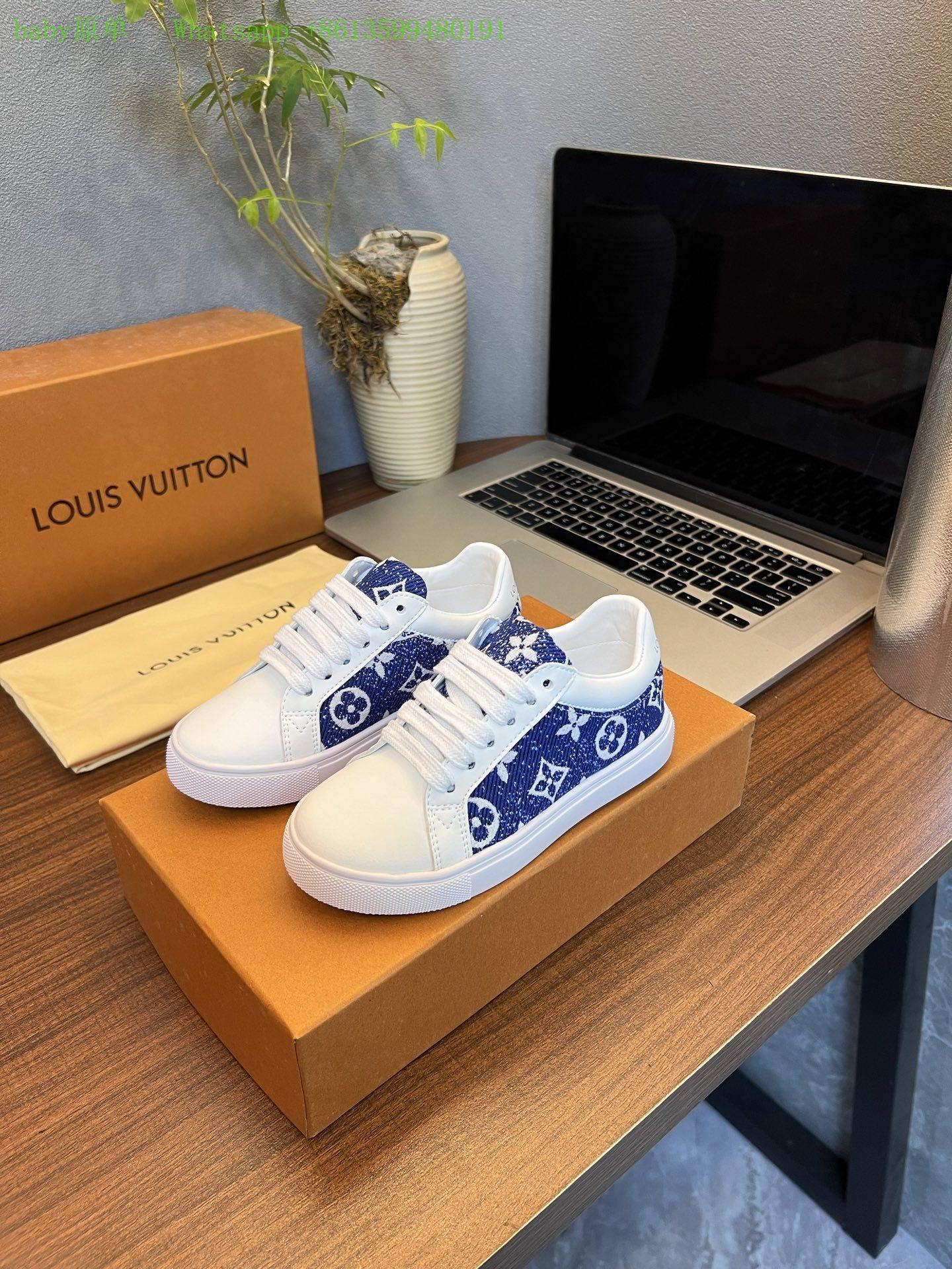 Buy Kids Louis Vuitton Sneakers Children Trainers youth sneaker Boy Girls luxury