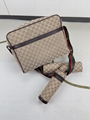 Gucci Soft GG Supreme Diaper Bag Canvas Baby Diaper Changing Bag Travel handbag 