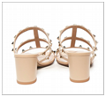Valentino Garavani Rockstud Mid Block Heel Sandals