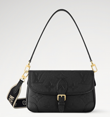               M13231 M46386 Diane satchel bag Monogram Empreinte embossed bag