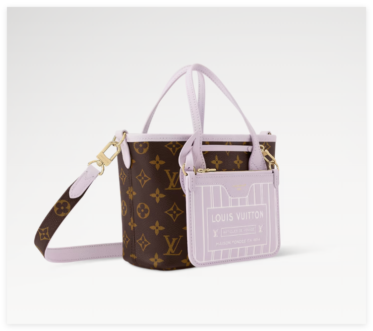                   15116 Bella Tote Monogram Dream Cream Perforated Mahina bags 7