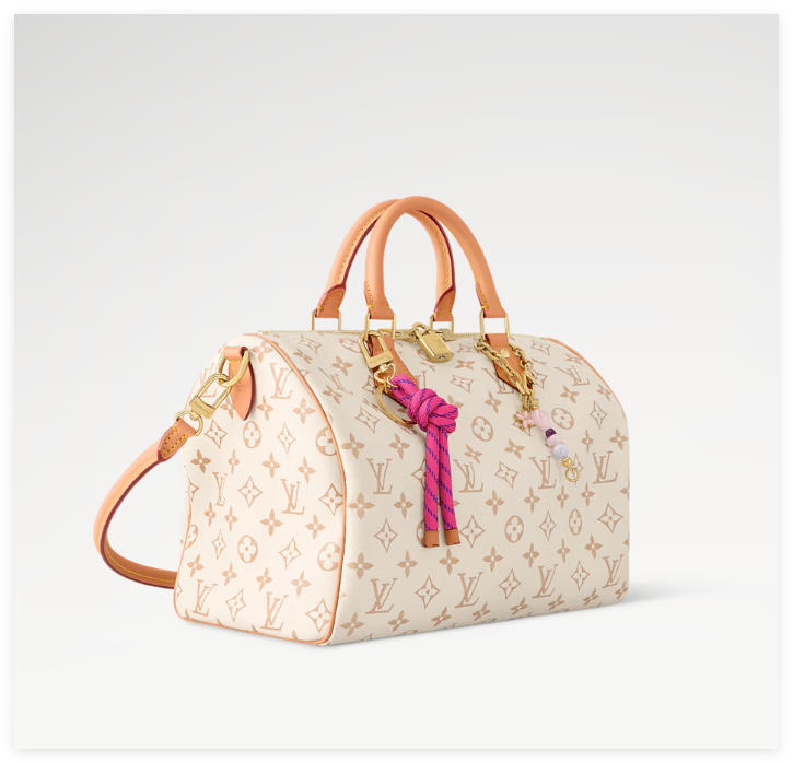                   15116 Bella Tote Monogram Dream Cream Perforated Mahina bags 12