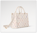                   15116 Bella Tote Monogram Dream Cream Perforated Mahina bags 13
