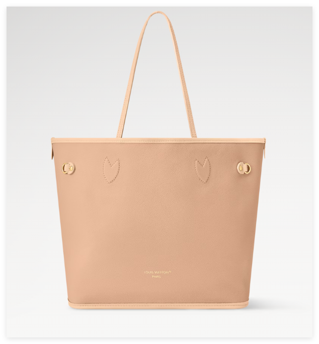                   15116 Bella Tote Monogram Dream Cream Perforated Mahina bags 15