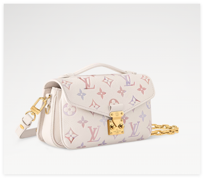                   15116 Bella Tote Monogram Dream Cream Perforated Mahina bags 18