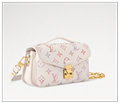                   15116 Bella Tote Monogram Dream Cream Perforated Mahina bags 18