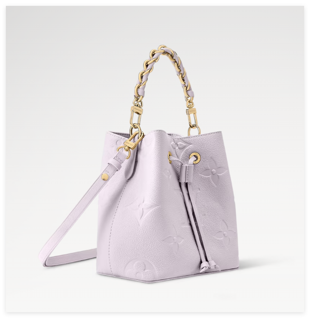                   15116 Bella Tote Monogram Dream Cream Perforated Mahina bags 19