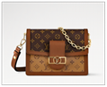 Louis Vuitton LV M25223 Catchy PM Monogram gold-toned chain luxury design bag lv