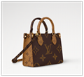 Louis Vuitton LV M13319 Dauphine Soft GM Monogram denim luxury design handbag lv