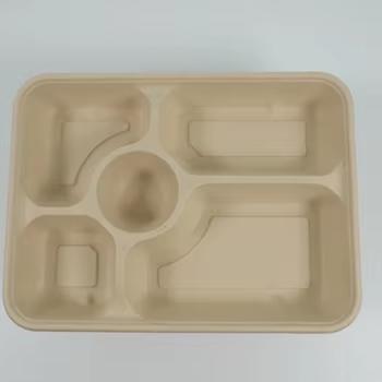  eco-friendly and degradable tableware, disposable  plates, and lunch boxes. 3