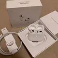 Apple 3rd Generation Bluetooth Headsets Right Left+Wireless Charging Box 1