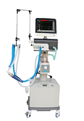 ICU Ventilator DOL600Pro with 12 Inch Screen CPAP Ventilator Used in Hospital