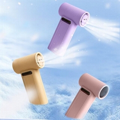  USB Rechargeable fan with Digital Display Personal Highspeed Fans Portable Long