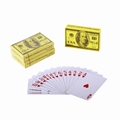 Waterproof 100 Dollar Design Plastic Playing Cards with Cheap Price 3