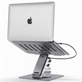 360° Rotatable Laptop Docking Station Stand Riser for Desk PCR100B