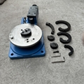 Manual flower bending machine Round steel flower making machine 4