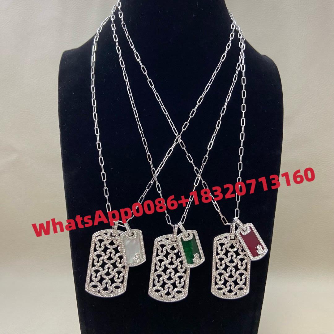 2025 Full diamond necklace  3