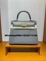 2025  Hermes  ✨Kylie 2nd generation Imported Epsom leather, Half-hand-sewn wax t