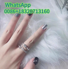 2025  Sterling silver  Trendy brand, ring 