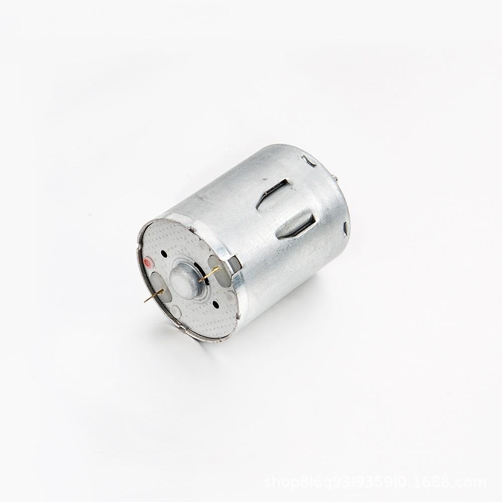 370微型直流電機碳刷配減速箱家用電器按摩器氣泵紋身機小馬達 4