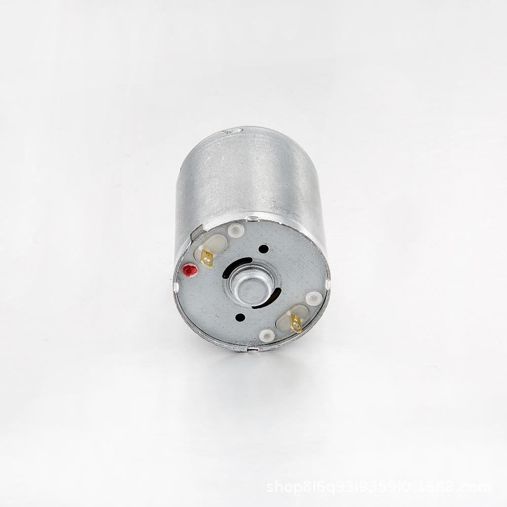 370微型直流電機碳刷配減速箱家用電器按摩器氣泵紋身機小馬達 5