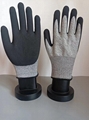 CUT RESISTANT NITRILE SANDY GLOVE