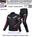 Custom Motorbike Windproof waterproof Textile Suit