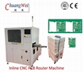 High Efficient PCB Router Machine PCB Singulation Dual workstation 4