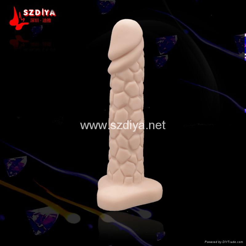 100% medical platinum liquid silicone women strap on dildo fake penis 2