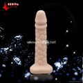 100% medical platinum liquid silicone women strap on dildo fake penis 1