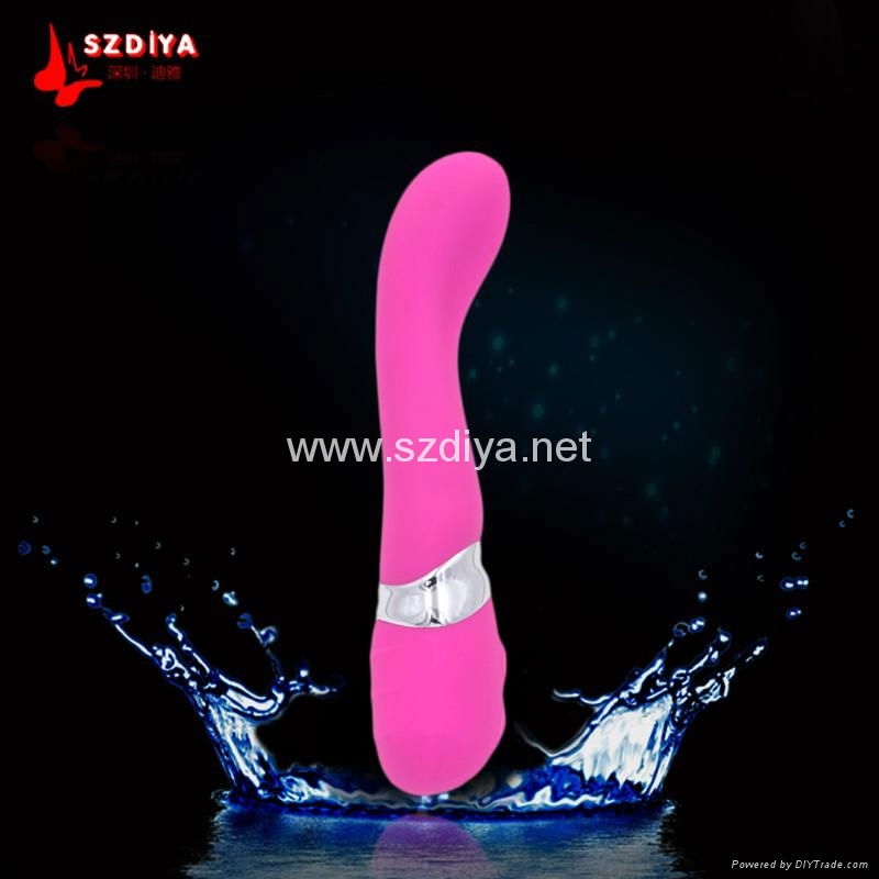 Waterproof silicone rubber strong power female clitoris sex toy