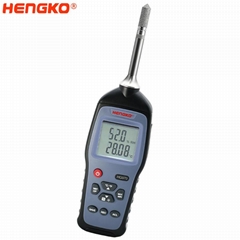 Replaceable Probe Design Portable Temperature Humidity Meter with Hg970